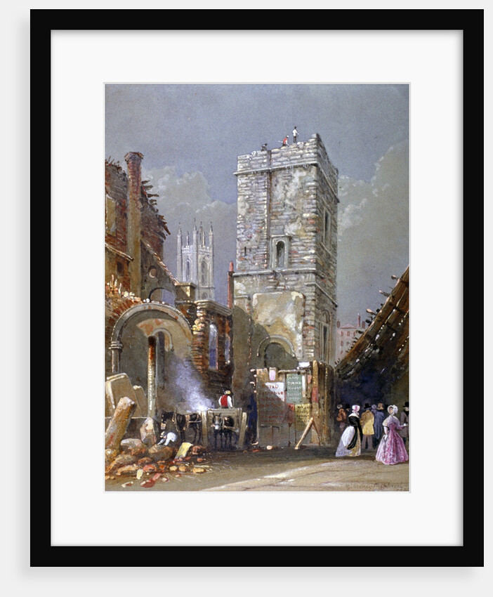 St Bartholomew-by-the-Exchange, City of London by George Sidney Shepherd