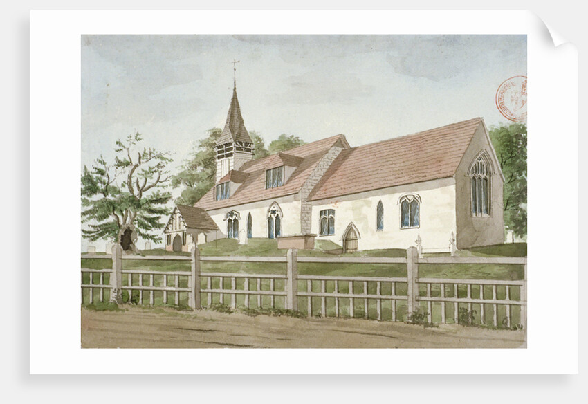 Church of St Mary, Norwood, Middlesex by Anonymous
