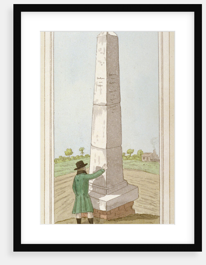 Obelisk at Monken Hadley, Hertfordshire by Anonymous