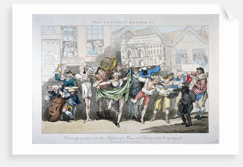 The Prospect Before Us by Thomas Rowlandson