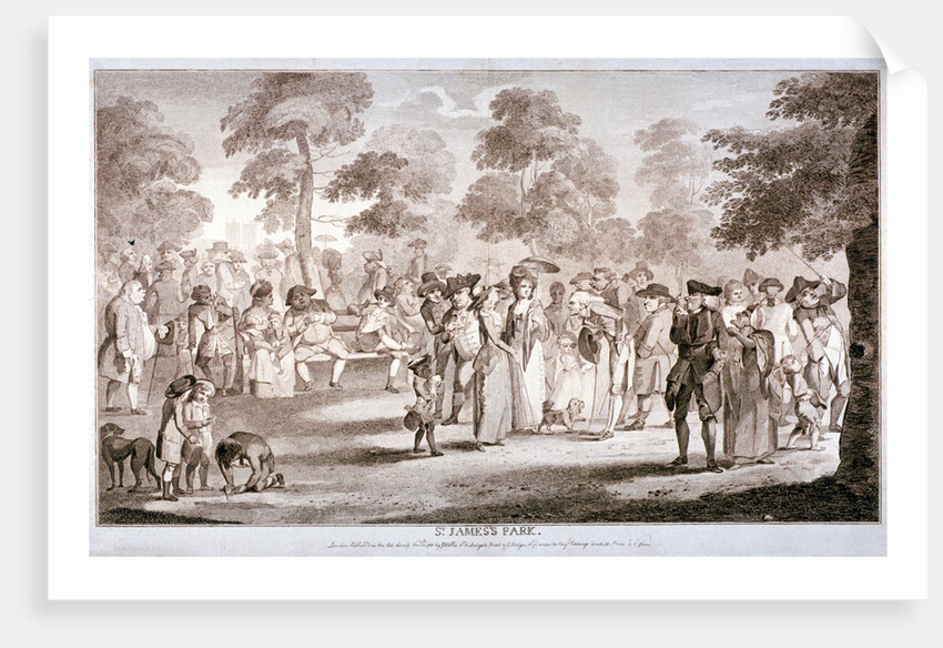 St James's Park, Westminster, London by Anonymous