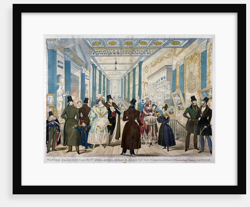 Winter Fashions from November 1833 to April 1834 by Anonymous