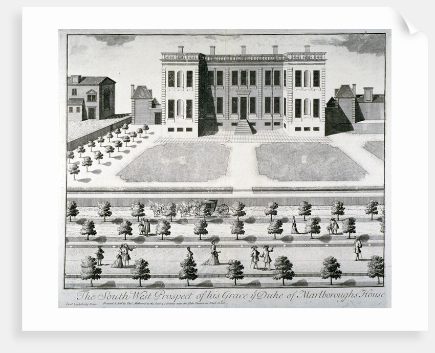 Marlborough House, Pall Mall, Westminster, London by John Harris I