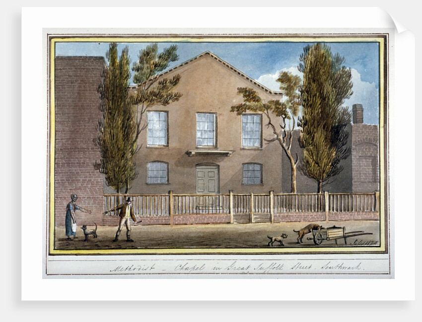 Methodist Chapel, Great Suffolk Street, Southwark, London by G Yates