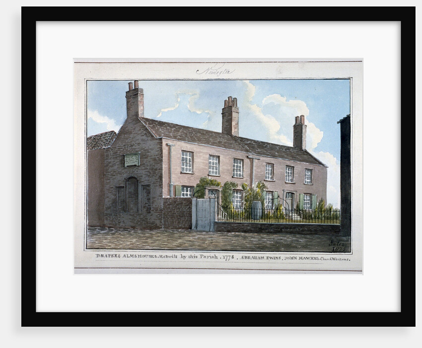 Drapers' Almshouses, New Kent Road, Southwark, London by G Yates