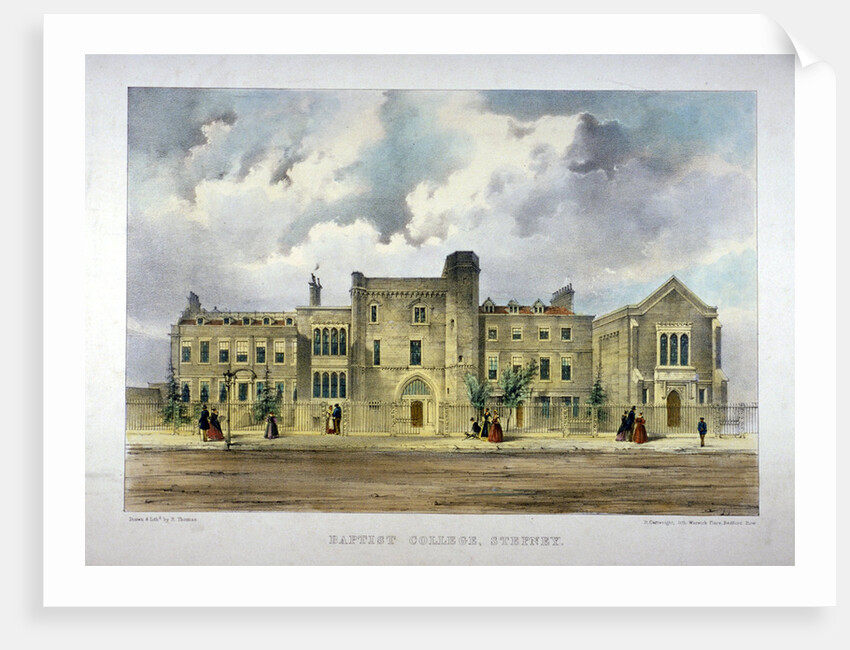 Baptist College, Stepney Green, London by R Carwright