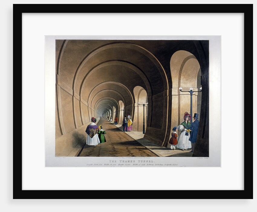 Thames Tunnel, London by John Harris