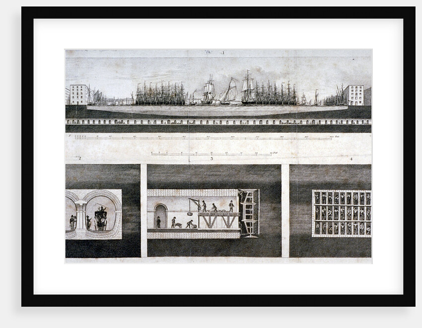 Thames Tunnel, London by T Blood