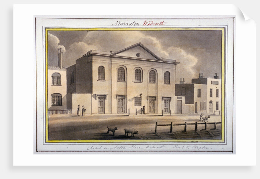 Acton Place Chapel, Southwark, London by G Yates