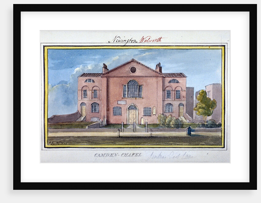 Camden Chapel, East Lane, Southwark, London by G Yates