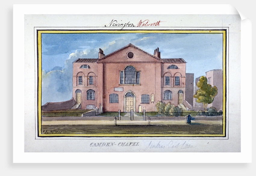 Camden Chapel, East Lane, Southwark, London by G Yates