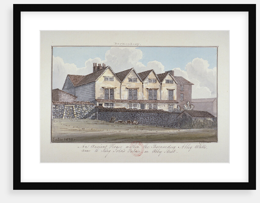 Abbey of St Saviour, Bermondsey, London by G Yates