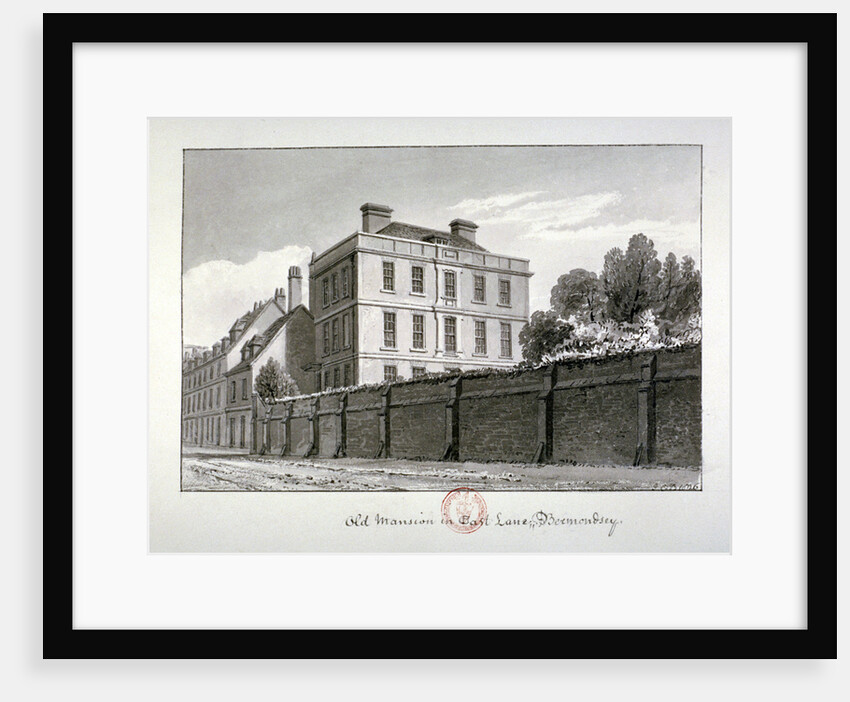 East Lane, Bermondsey, London by John Chessell Buckler