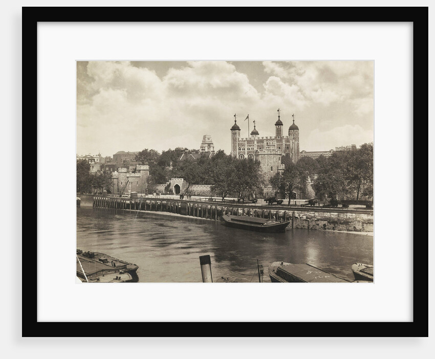 Tower of London from Tower Bridge, London by Anonymous