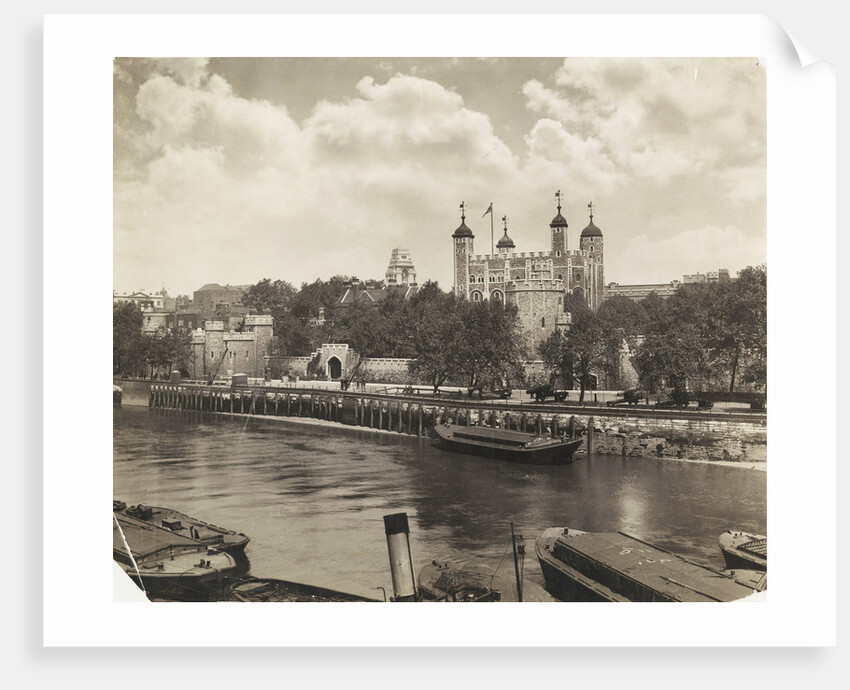 Tower of London from Tower Bridge, London by Anonymous