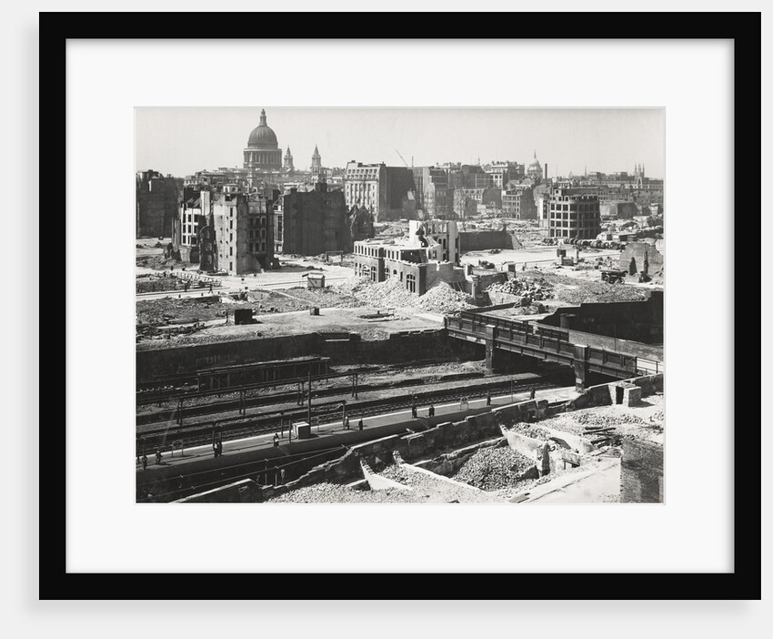 The Barbican area of the City of London, World War II by Anonymous