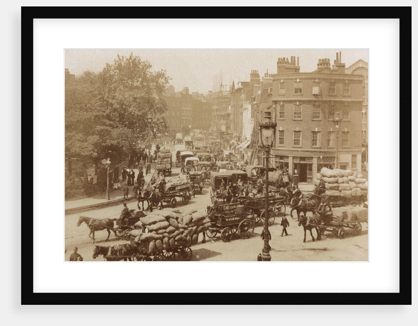 Junction of Tower Hill, Mansell Street and Tower Bridge, London, 11 June 1914. by Anonymous