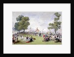 Coronation fair in Hyde Park, Westminster, London, June 28 by Anonymous