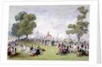 Coronation fair in Hyde Park, Westminster, London, June 28 by Anonymous