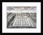 Bird's-eye view of Leicester Square, Westminster, London by Sutton Nicholls
