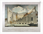 Ruins of the Brunswick Theatre, Wellclose Square, Goodman's Fields, Stepney, London by B Dixie
