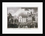 King George III processing through Old Palace Yard, Westminster, London by JR Thompson