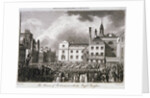 King George III processing through Old Palace Yard, Westminster, London by JR Thompson