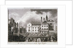 King George III processing through Old Palace Yard, Westminster, London by JR Thompson