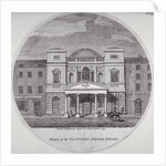 Front view of the Pantheon on Oxford Street, Westminster, London by Anonymous