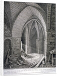 East entrance to the cell in the south-west tower of the Tower of London by John Thomas Smith