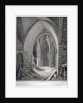 East entrance to the cell in the south-west tower of the Tower of London by John Thomas Smith