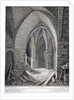 East entrance to the cell in the south-west tower of the Tower of London by John Thomas Smith