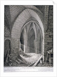 East entrance to the cell in the south-west tower of the Tower of London by John Thomas Smith