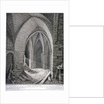 East entrance to the cell in the south-west tower of the Tower of London by John Thomas Smith