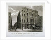 John Hatchett's house, Long Acre, Westminster, London by John Walker