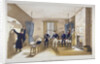 Scene in a barrack room at the Royal Military Academy, Woolwich, Kent by Anonymous