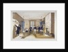 Scene in a barrack room at the Royal Military Academy, Woolwich, Kent by Anonymous