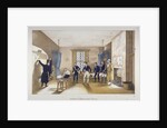 Scene in a barrack room at the Royal Military Academy, Woolwich, Kent by Anonymous