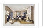 Scene in a barrack room at the Royal Military Academy, Woolwich, Kent by Anonymous