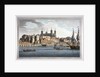 South view of the Tower of London with boats on the River Thames by Joseph Constantine Stadler