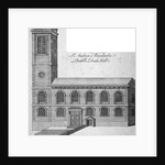 Exterior view of St Andrew by the Wardrobe, City of London by Benjamin Cole