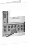 Exterior view of St Andrew by the Wardrobe, City of London by Benjamin Cole