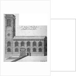 Exterior view of St Andrew by the Wardrobe, City of London by Benjamin Cole