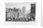 The Bank of England, City of London by William Tombleson