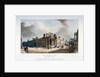 The Bank of England, from Cateaton Street, City of London by Augustus Charles Pugin