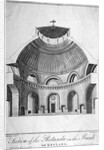 Section of the Rotunda at the Bank of England, City of London by Thomas Prattent