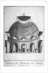 Section of the Rotunda at the Bank of England, City of London by Thomas Prattent