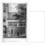 Barnard's Inn, City of London by W Symms