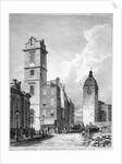 St Bartholomew-by-the-Exchange and St Benet Fink, City of London by George Hollis