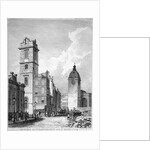 St Bartholomew-by-the-Exchange and St Benet Fink, City of London by George Hollis